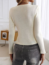 Load image into Gallery viewer, Devine Long Sleeve Cropped Cardigan
