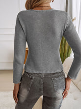 Load image into Gallery viewer, Devine Long Sleeve Cropped Cardigan
