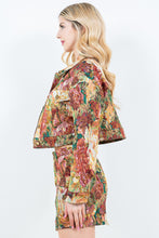 Load image into Gallery viewer, American Bazi Jacquard Cargo Cropped Jacket
